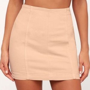 Free people skirt